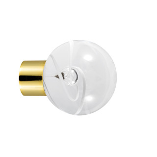 Bouton de meuble collection Chantilly - Blanc