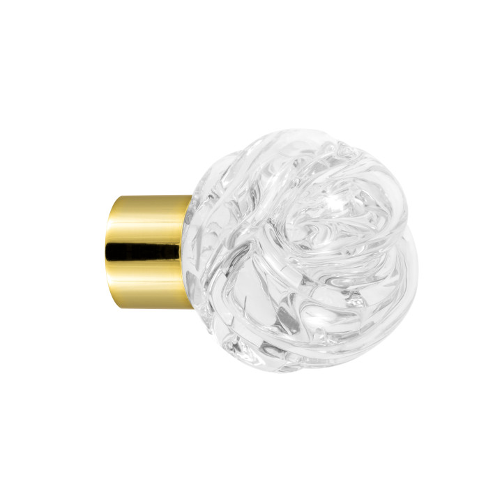 Bouton de meuble collection Lavallière - Incolore