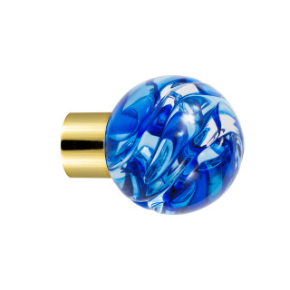 Bouton de meuble collection Lavallière - Bleu