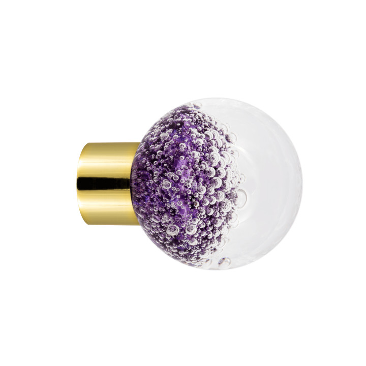 Bouton de meuble collection Microbulles - Hyacinte
