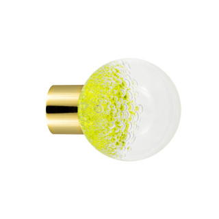 Bouton de meuble collection Microbulles - Vert Anis