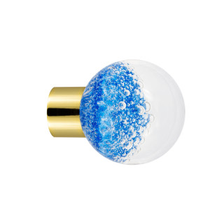 Bouton de meuble collection Microbulles - Bleu