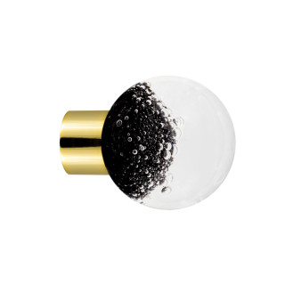 Bouton de meuble collection Microbulles - Noir