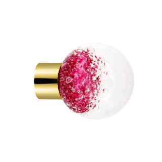Bouton de meuble collection Microbulles - Rose Fuchsia