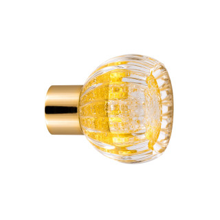 Bouton de meuble collection Alberto - Argent + Or