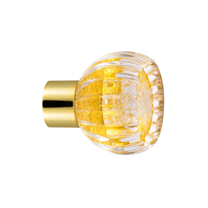 Bouton de meuble collection Alberto - Argent + Or