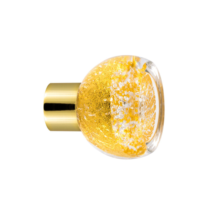 Bouton de meuble collection Alberto - Argent + Or