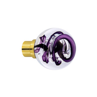 Bouton de porte collection Tubes de bulles - Hyacinte