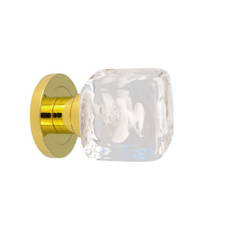 Bouton de porte collection Tubes de bulles - Blanc