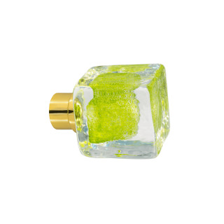 Bouton de porte collection Microbulles - Vert Anis