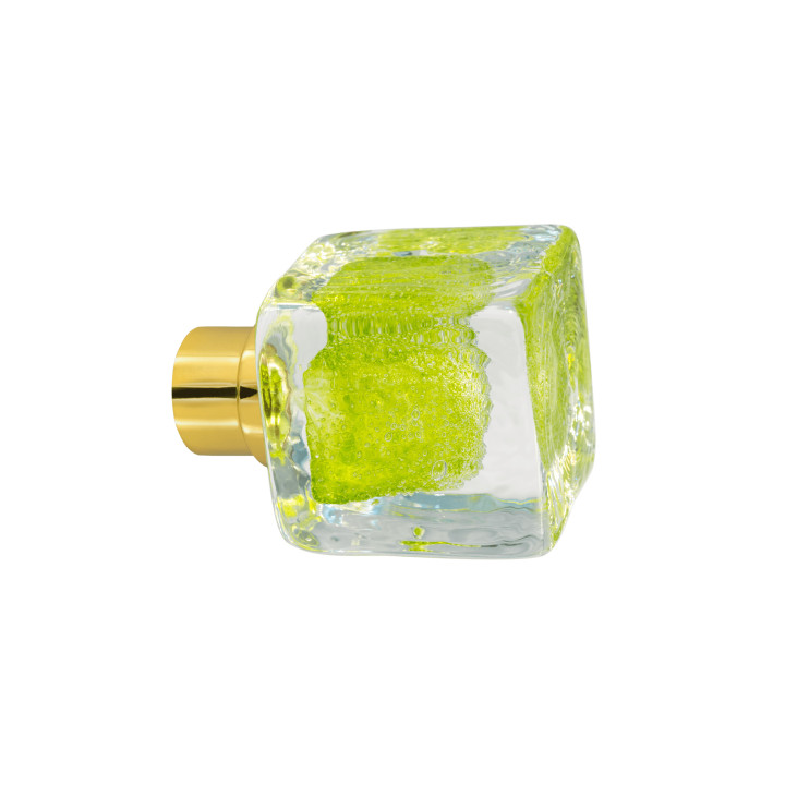 Bouton de porte collection Microbulles - Vert Anis