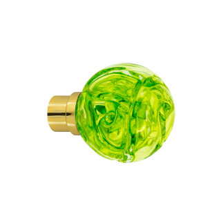 Bouton de porte collection Lavallière - Vert Anis