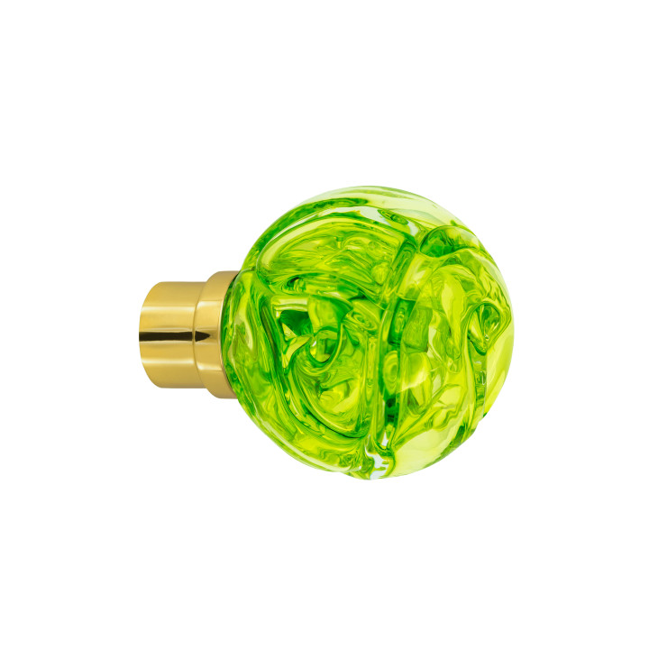 Bouton de porte collection Lavallière - Vert Anis