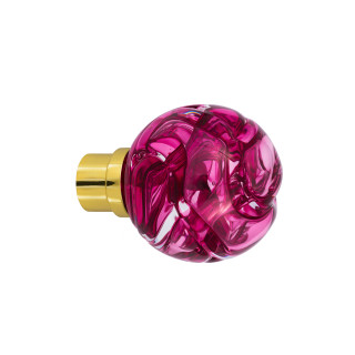 Bouton de porte collection Lavallière - Rose Fuchsia