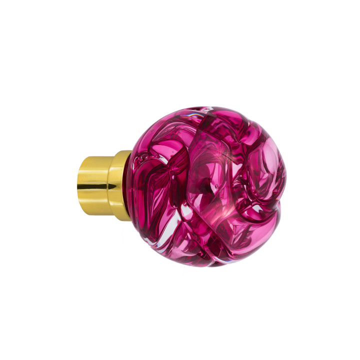 Bouton de porte collection Lavallière - Rose Fuchsia