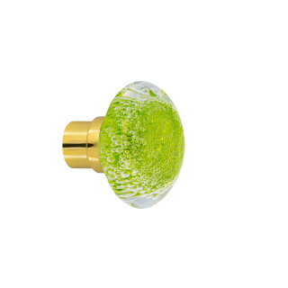 Bouton de porte collection Microbulles - Vert Anis