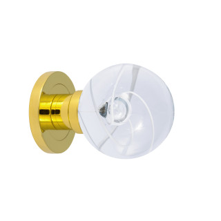 Bouton de porte collection Chantilly - Blanc