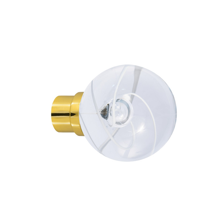 Bouton de porte collection Chantilly - Blanc