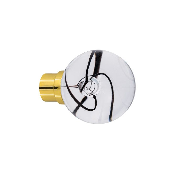 Bouton de porte collection Chantilly - Noir