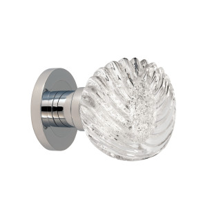 Bouton de porte collection Alberto - Argent