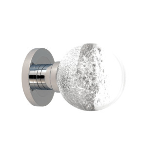 Bouton de porte collection Alberto - Argent