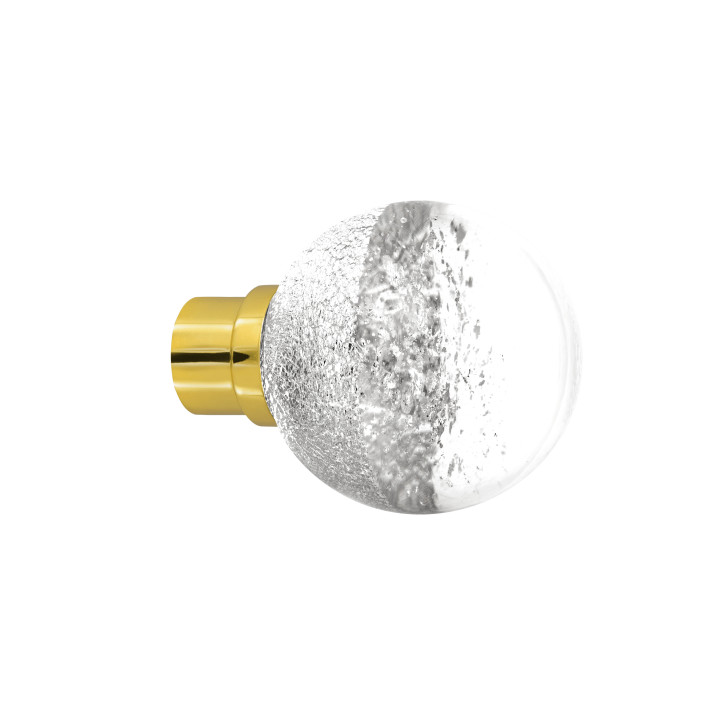 Bouton de porte collection Alberto - Argent