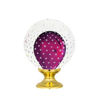 Boule d'escalier collection Ananas - Rose Fuchsia