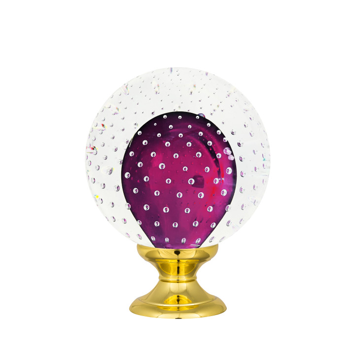 Boule d'escalier collection Ananas - Rose Fuchsia