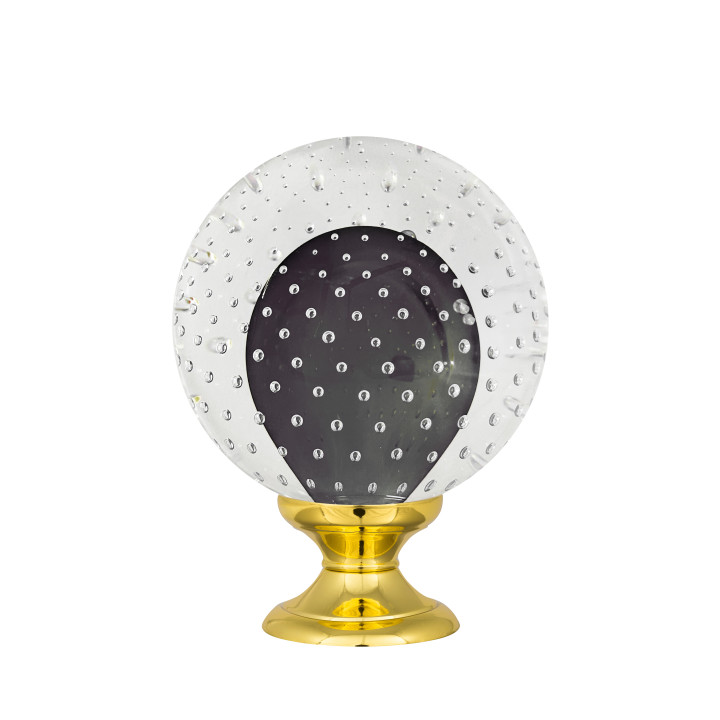 Boule d'escalier collection Ananas - Gris Fumé