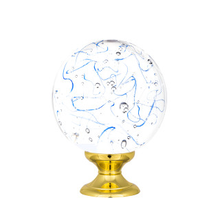 Boule d'escalier collection Perlées - Bleu