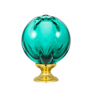 Boule d'escalier collection Cara - Vert Emeraude