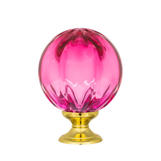 Boule d'escalier collection Cara - Rose Fuchsia