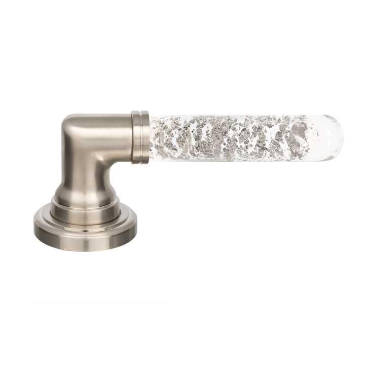 Poignée de porte collection Alberto - Argent