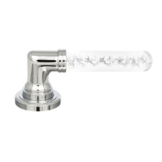 Poignée de porte collection Helia - Argent