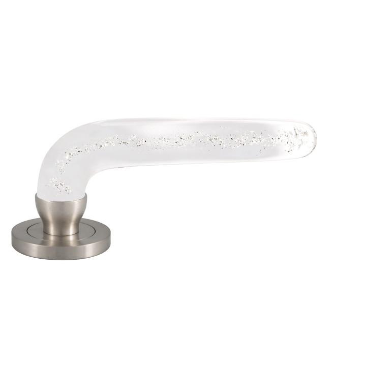 Poignée de porte collection Winglass - Argent